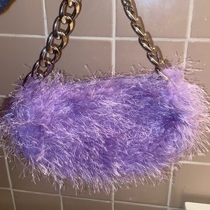 Purple purse